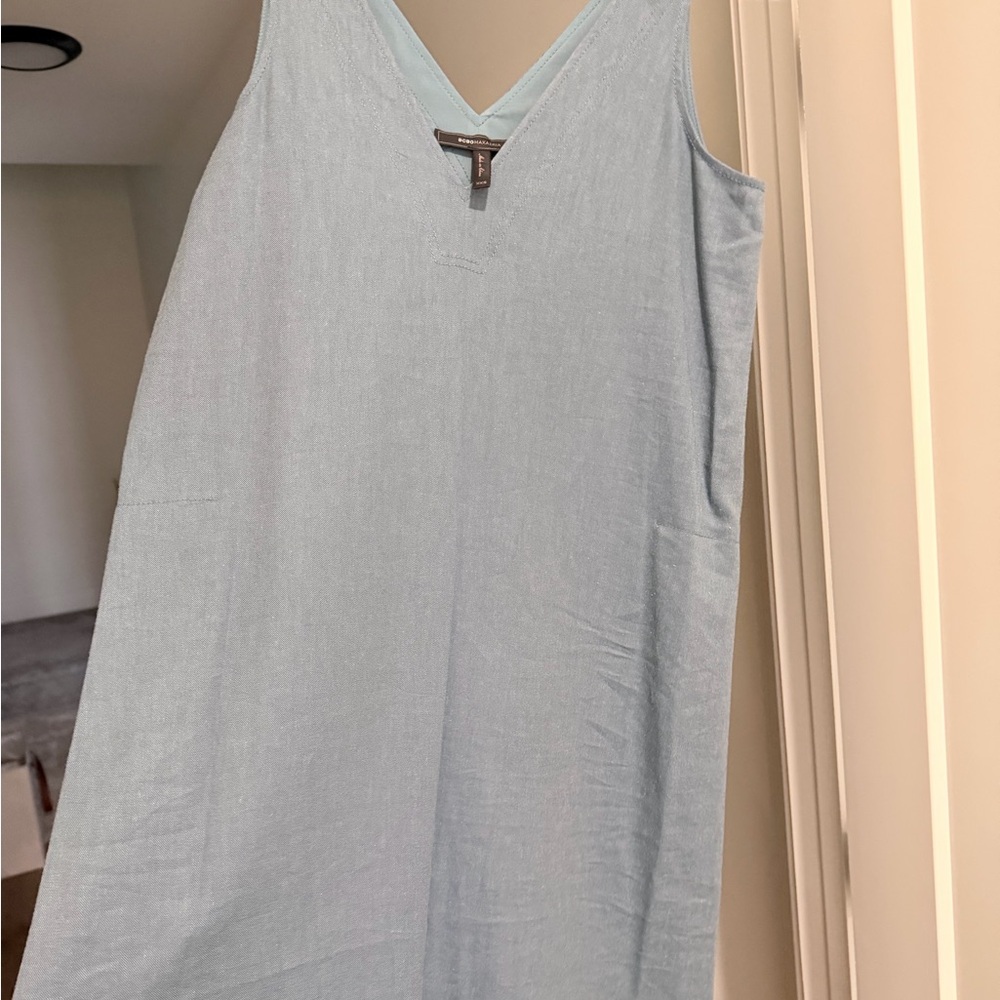 BCBGMaxAzria Light Blue High Low Dress - Picture 7 of 9